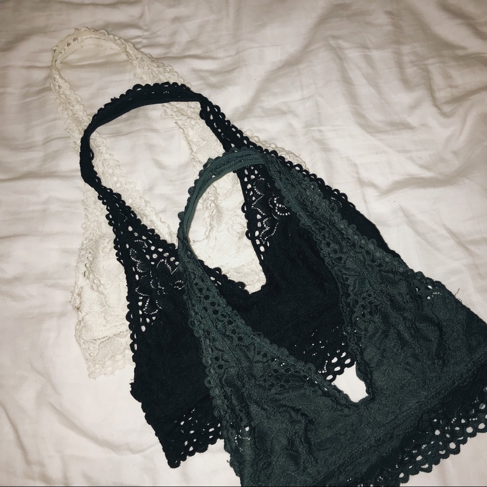 Lot of three AE Bralettes